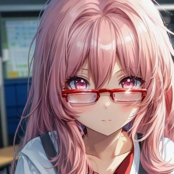 めがねを忘れたら風