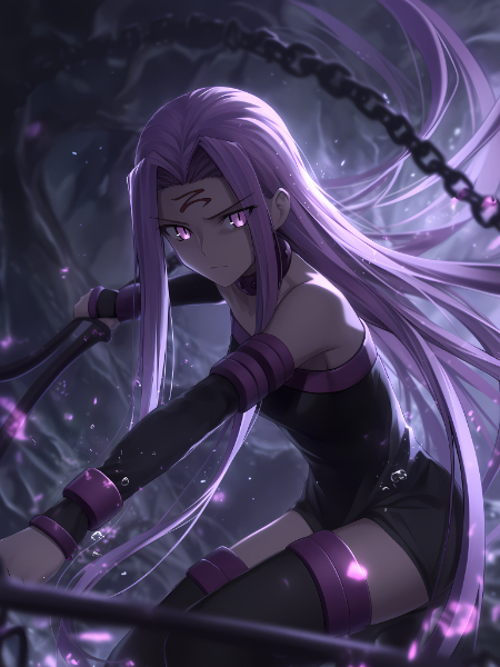 ダークな雰囲気のメドゥーサさん🐍