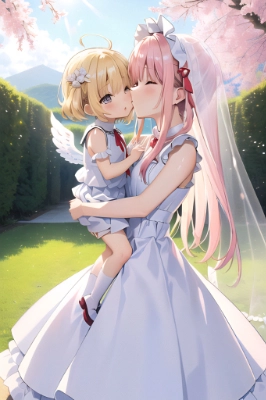 天使の笑み