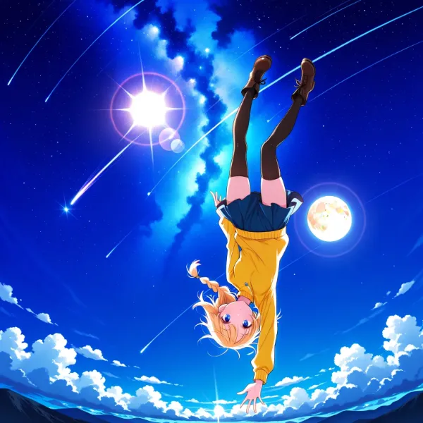 Falling into Dreaming Sky
