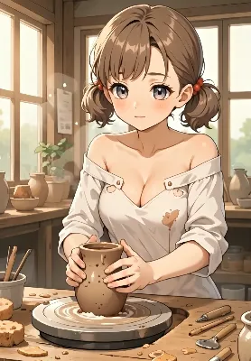 陶芸美少女
