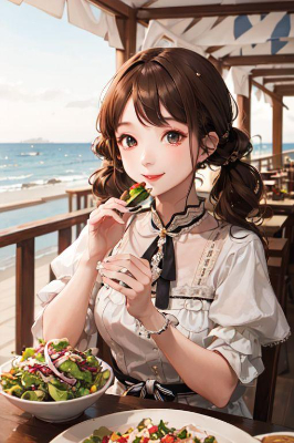 ナズナちゃん海辺に出張中