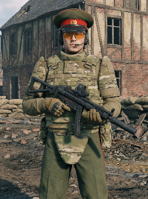 MP5を持つソ連兵
