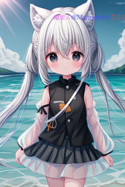 シロ「海に来たのはいいけど……」