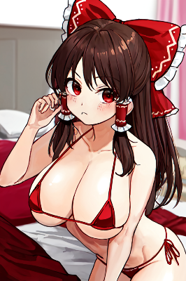 霊夢マイクロビキニ