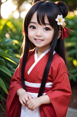 着物少女