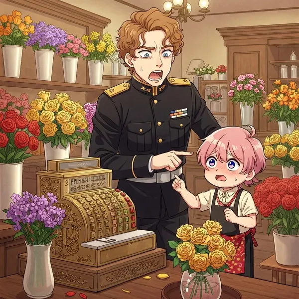 帝国軍人に黄色いバラを勧めてしまう花屋の王子【クロスオーバー】