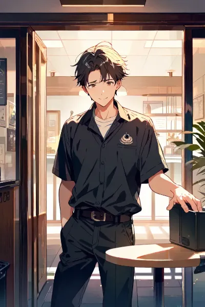 ある日の喫茶店