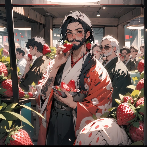 いちごソムリエの男再び！