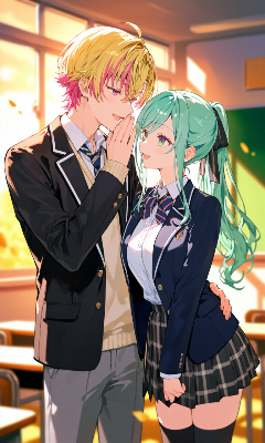 放課後の内緒話