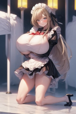 ミニスカメイド