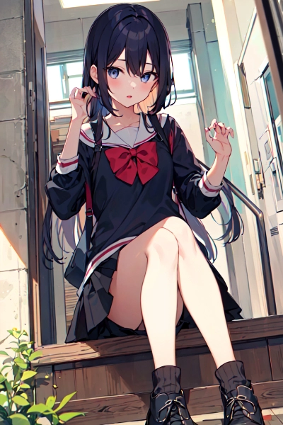 学校、行ってくるね♪