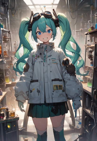 きらきらの笑顔のマッドドクター