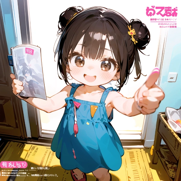 雑誌表紙風　あいみちゃん