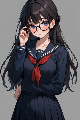 メガネ越しの秘密の告白
