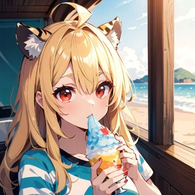 かき氷だよー