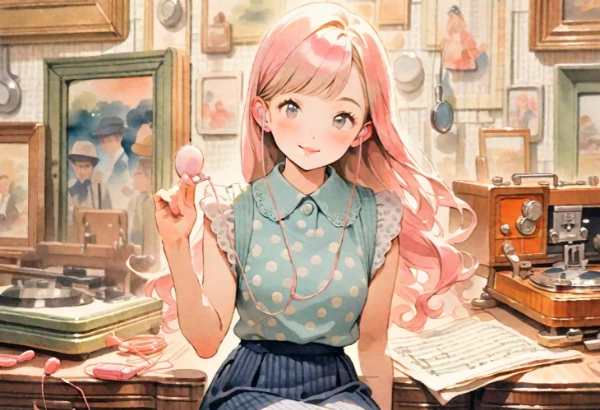 シルバーピンクコード