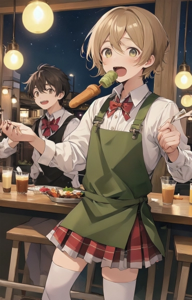 この団子は俺の気持ちだ