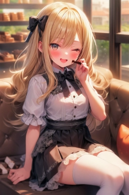 チョコ食べよ？