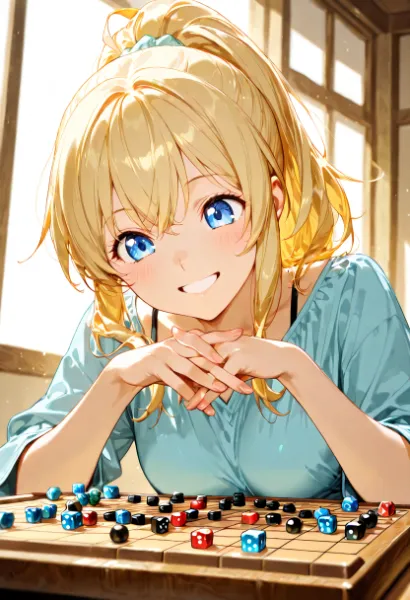 黄金の少女と囲碁の秘密対局