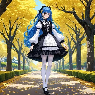 秋の公園
