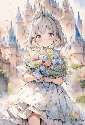 花束。