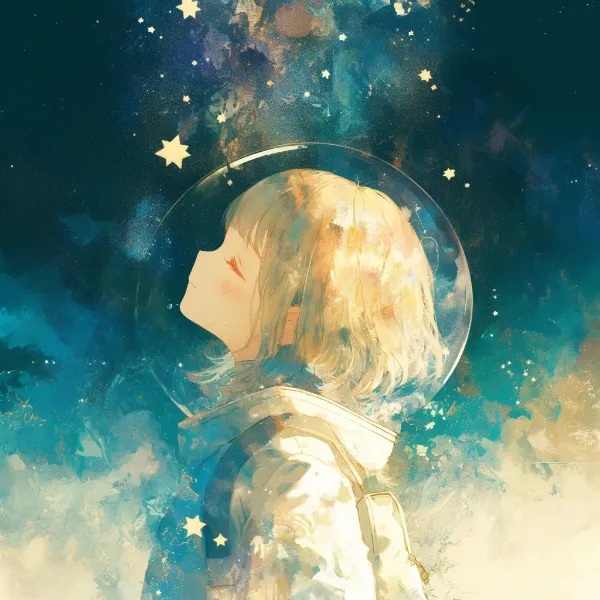 星屑の海に浮かぶ少女の夢