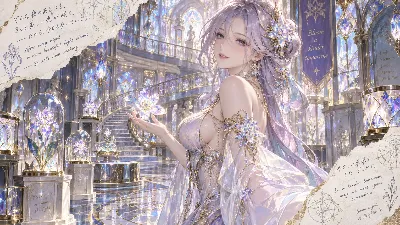 光の花が導く優しい明日