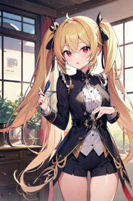金髪女の子