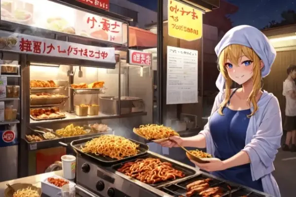 夜店の焼きそば