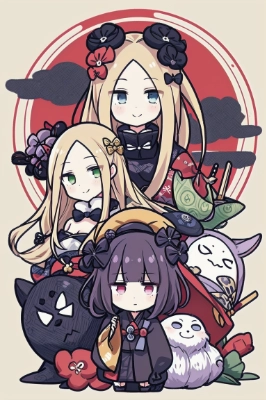 アビゲイル＆北斎