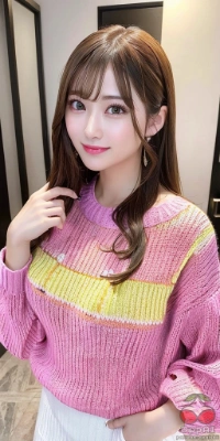 【限定】このニット、重ね着しやすくて便利なんだ