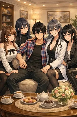 仲間たちの秘密のティータイム