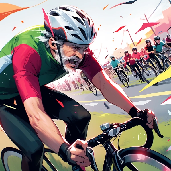 誰よりも風を切って