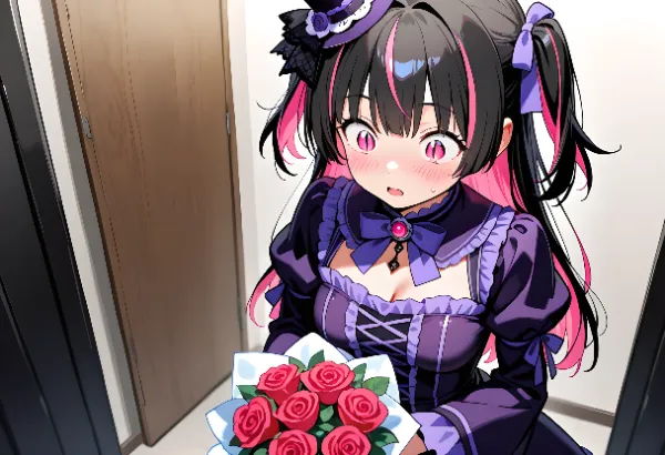 【花束】クランクアップ後の楽屋で