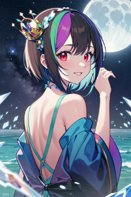 夜の海