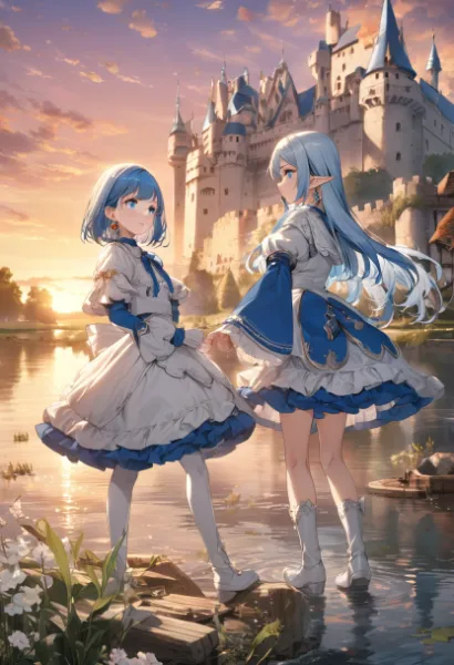 湖畔の城で交わす姉妹の誓い