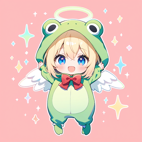 緑と言えばワタシ！🐸✨（自称）
