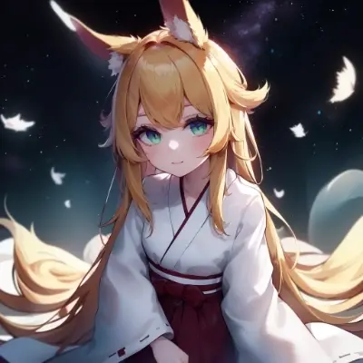 狐耳巫女