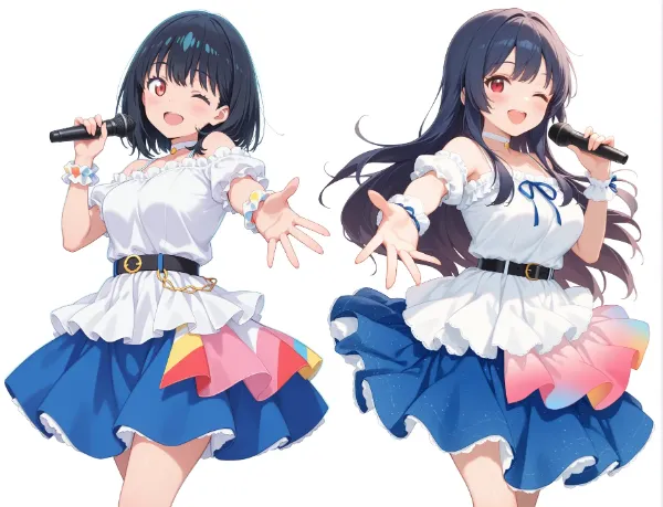 ダブルヒロイン【スクールアイドル仕様】