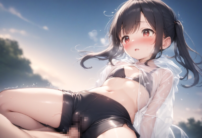 雨と虹（えちち）