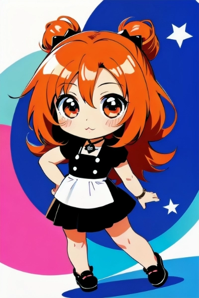 プリン　看板娘