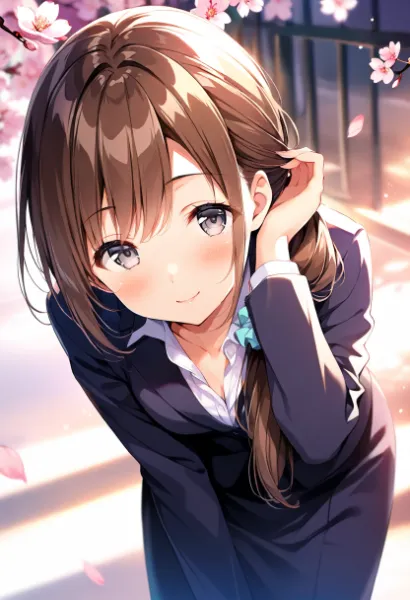 桜風と一緒に踏み出す未来