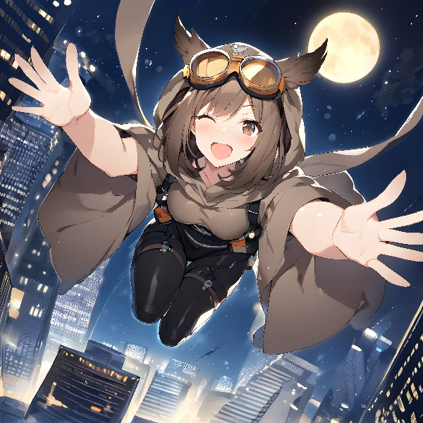 若かりし頃の母の飛翔