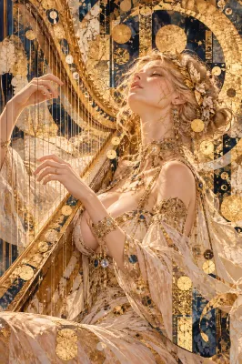【黄金の陶酔：音色―音楽の女神アウレリア】