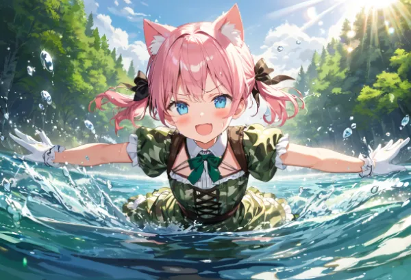 バタフライねこ