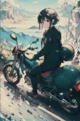 自分の下絵を画伯に仕上げてもらった