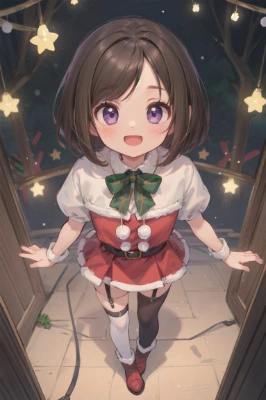 イルミネーション、1号ちゃん！