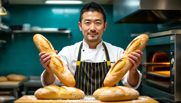 シェフの情熱、焼きたての芸術 - Chef's passion, freshly baked art