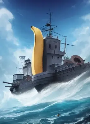 バナナ軍艦